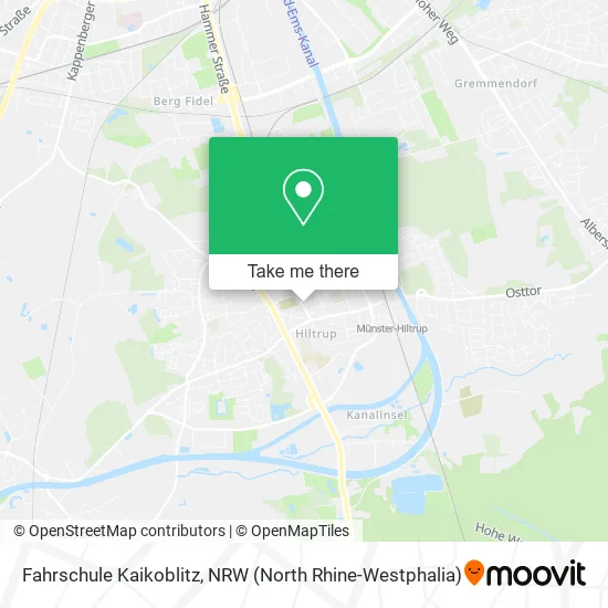 Карта Fahrschule Kaikoblitz