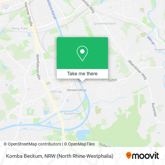 Карта Komba Beckum