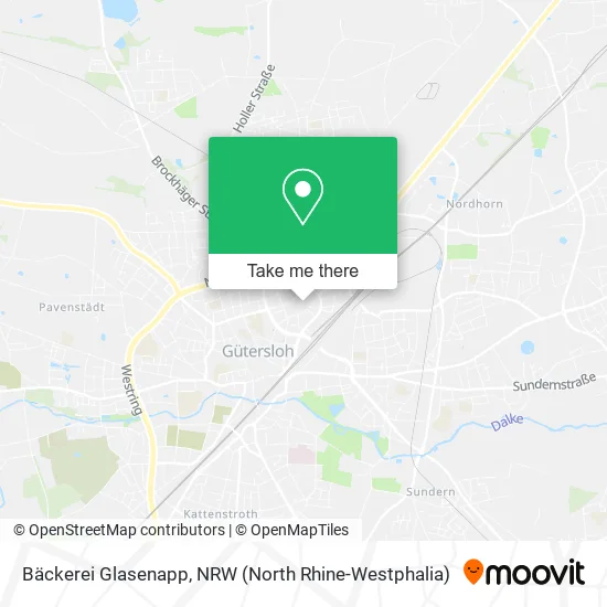 Карта Bäckerei Glasenapp