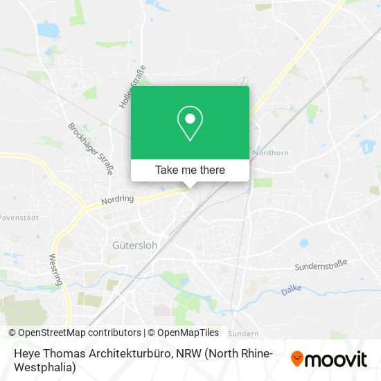 Heye Thomas Architekturbüro map