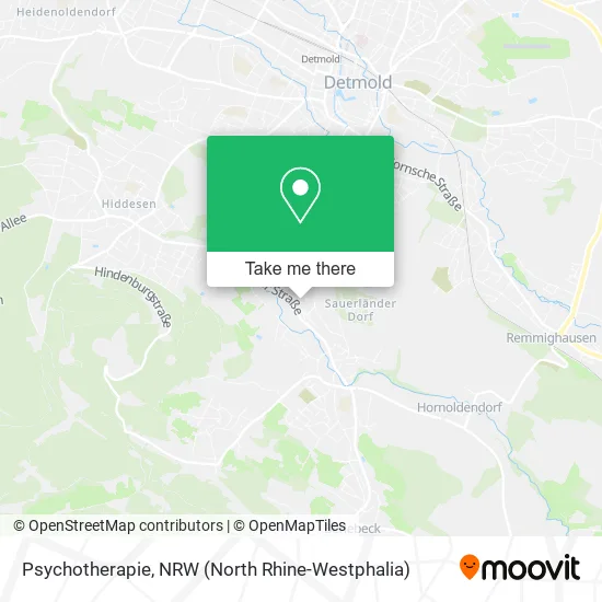 Карта Psychotherapie