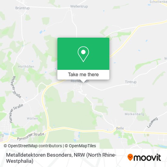 Metalldetektoren Besonders map
