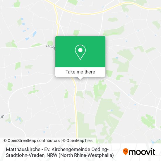 Matthäuskirche - Ev. Kirchengemeinde Oeding-Stadtlohn-Vreden map