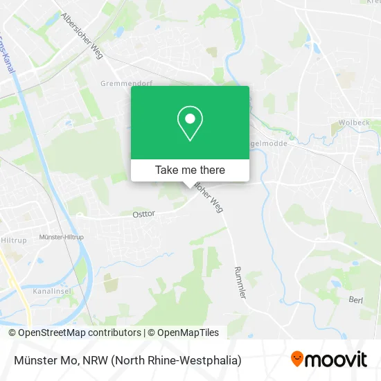 Карта Münster Mo