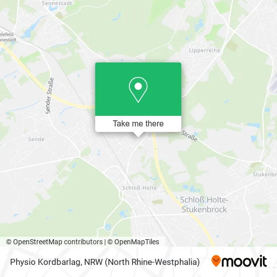 Карта Physio Kordbarlag