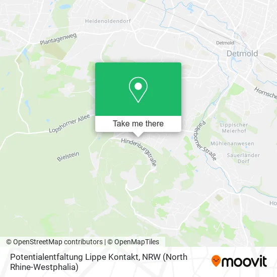 Potentialentfaltung Lippe Kontakt map