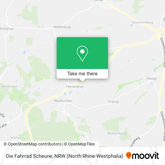 Карта Die Fahrrad Scheune