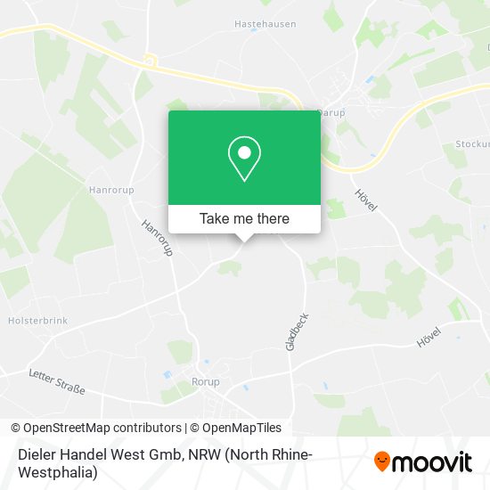 Dieler Handel West Gmb map