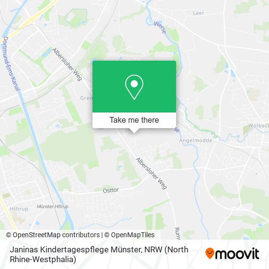 Janinas Kindertagespflege Münster map