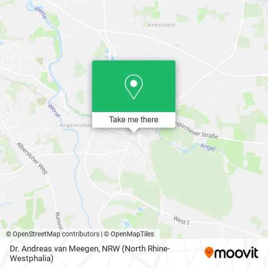Карта Dr. Andreas van Meegen