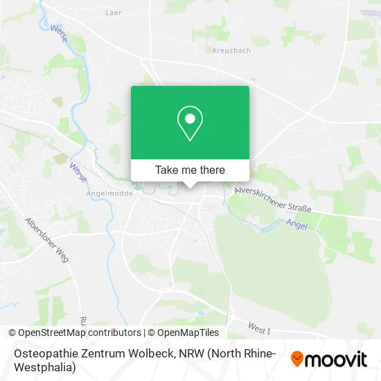 Карта Osteopathie Zentrum Wolbeck