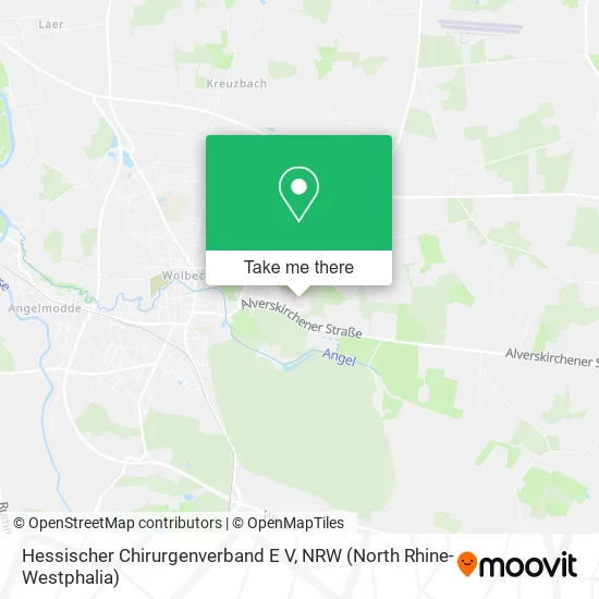 Hessischer Chirurgenverband E V map