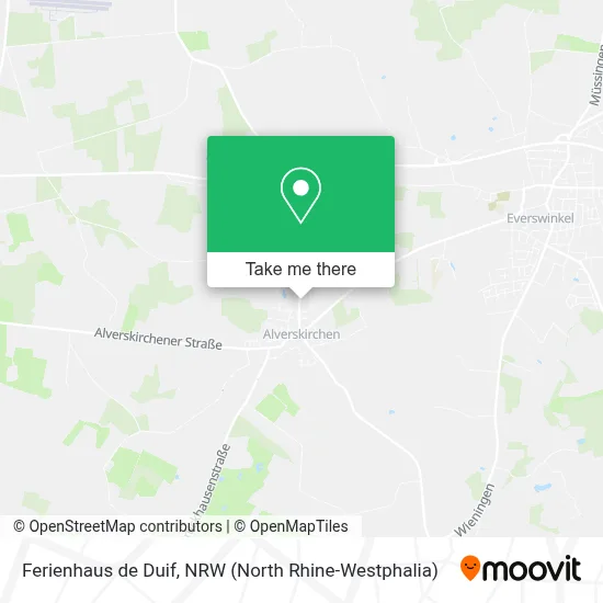 Ferienhaus de Duif map