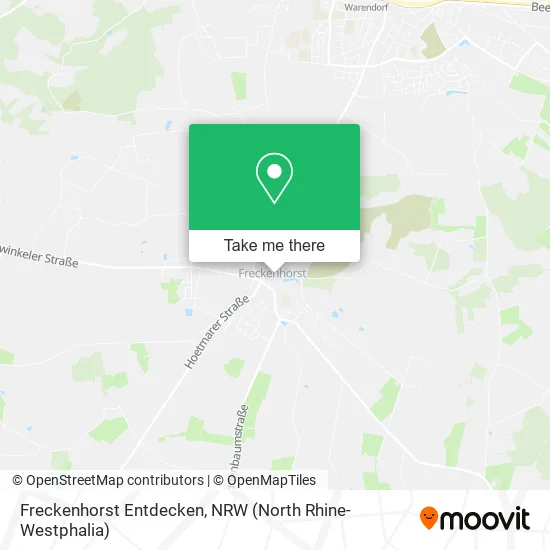 Карта Freckenhorst Entdecken