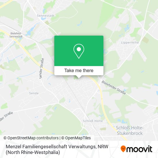 Menzel Familiengesellschaft Verwaltungs map