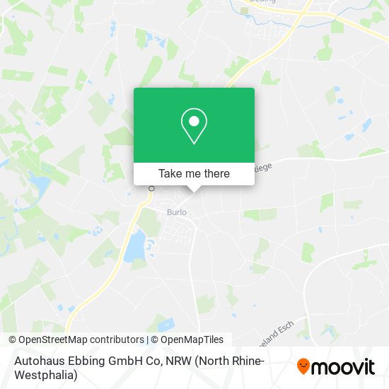 Autohaus Ebbing GmbH Co map