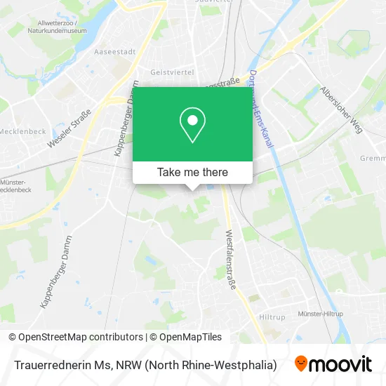 Карта Trauerrednerin Ms