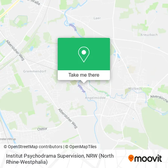 Institut Psychodrama Supervision map