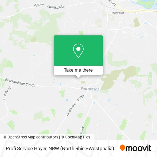 Карта Profi Service Hoyer