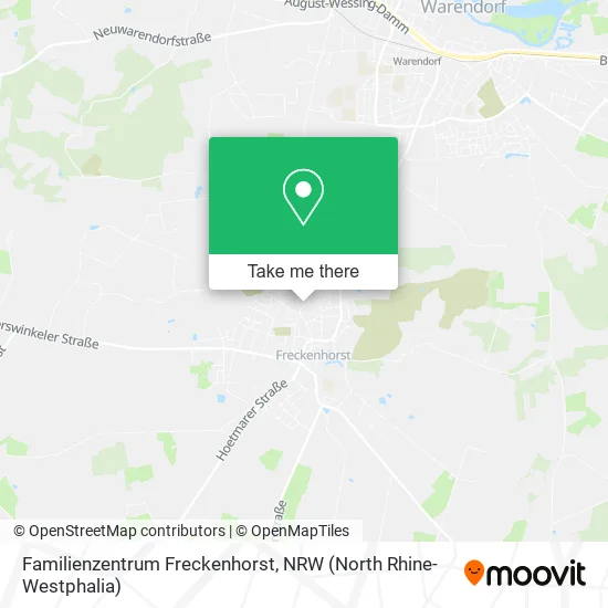 Карта Familienzentrum Freckenhorst
