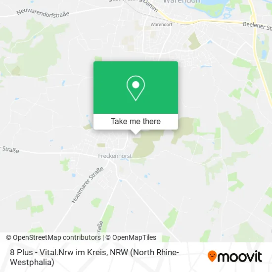 Карта 8 Plus - Vital.Nrw im Kreis