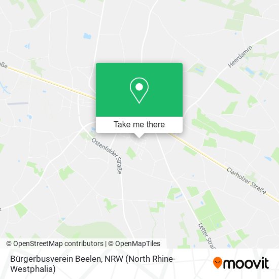 Bürgerbusverein Beelen map