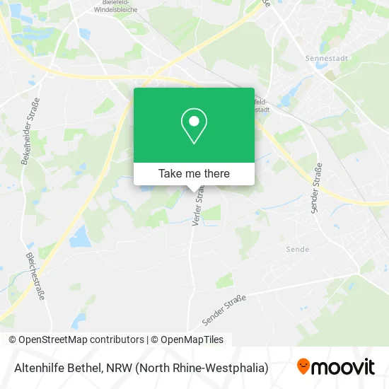 Карта Altenhilfe Bethel