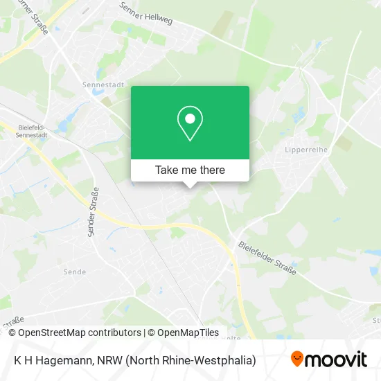 Карта K H Hagemann