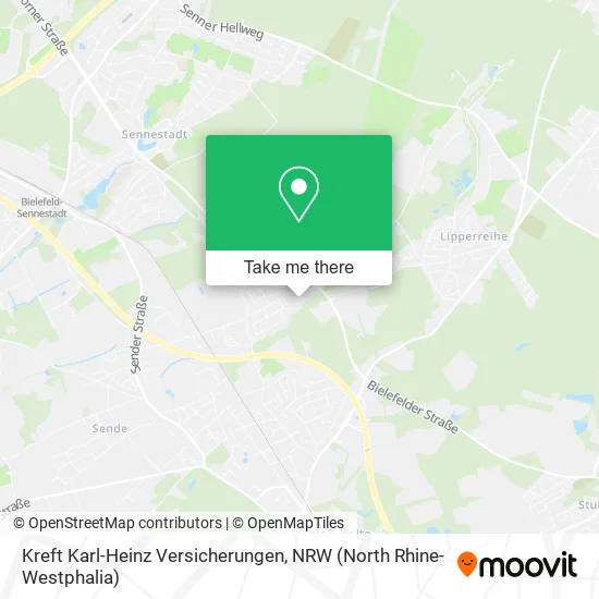 Карта Kreft Karl-Heinz Versicherungen