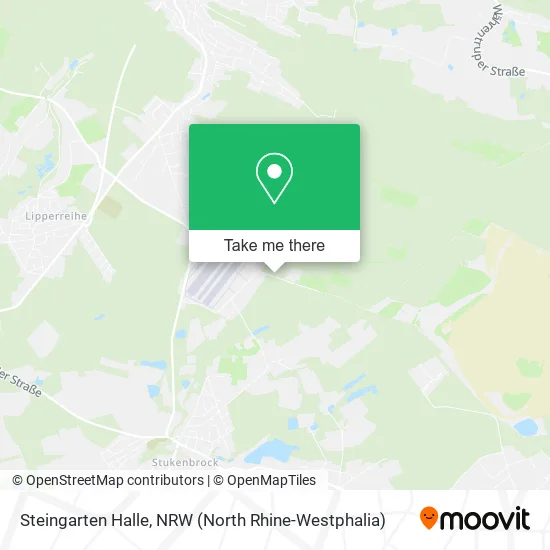 Steingarten Halle map