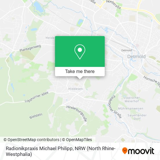 Radionikpraxis Michael Philipp map