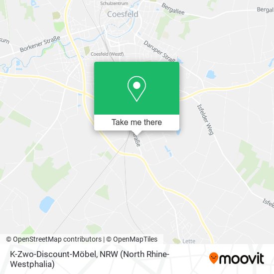 K-Zwo-Discount-Möbel map
