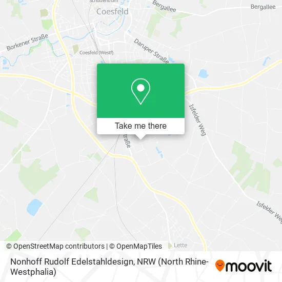 Карта Nonhoff Rudolf Edelstahldesign