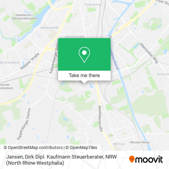 Jansen, Dirk Dipl. Kaufmann Steuerberater map