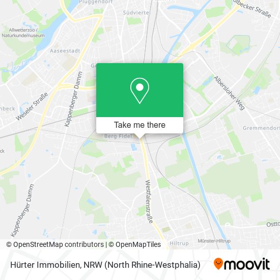 Hürter Immobilien map
