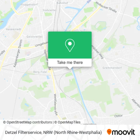 Карта Detzel Filterservice