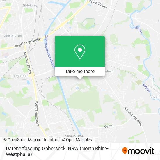 Карта Datenerfassung Gaberseck