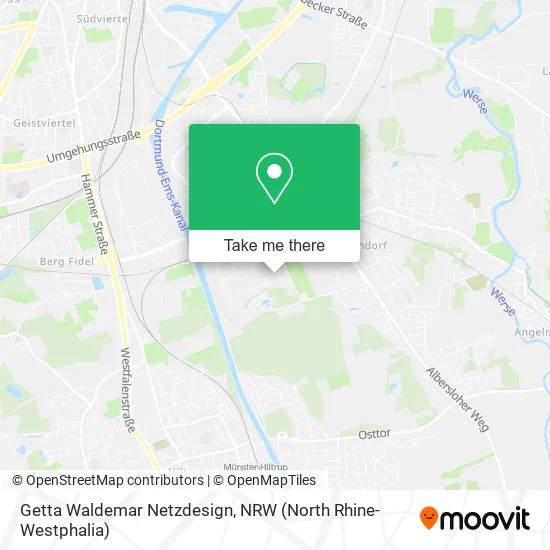 Карта Getta Waldemar Netzdesign