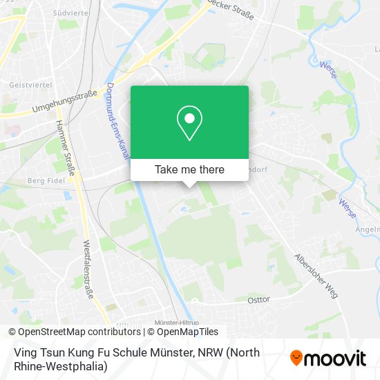 Карта Ving Tsun Kung Fu Schule Münster