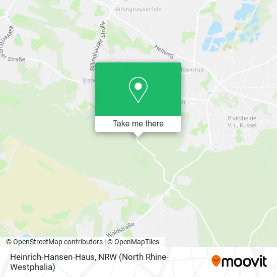 Heinrich-Hansen-Haus map