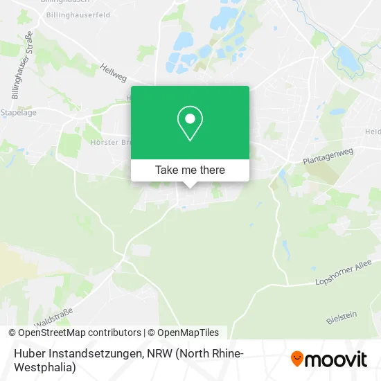 Карта Huber Instandsetzungen
