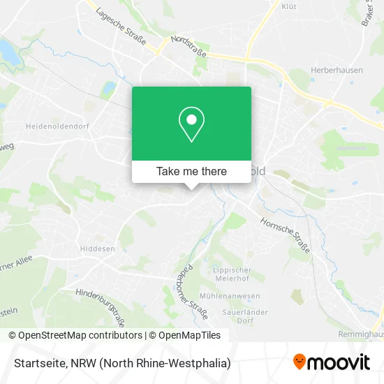 Карта Startseite