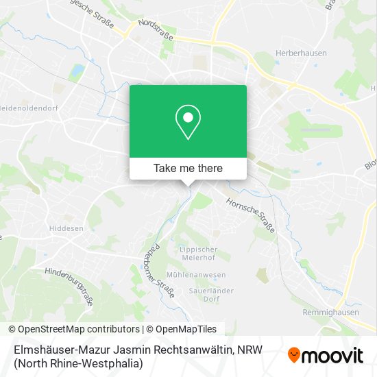 Elmshäuser-Mazur Jasmin Rechtsanwältin map