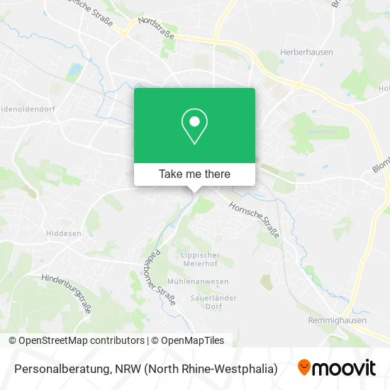 Карта Personalberatung