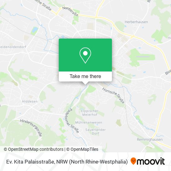 Ev. Kita Palaisstraße map