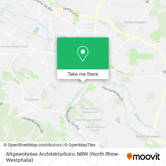 Карта Altgewohntes Architekturbüro