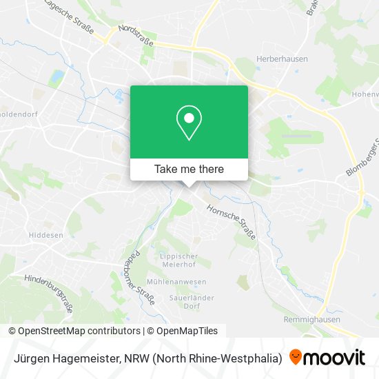 Jürgen Hagemeister map