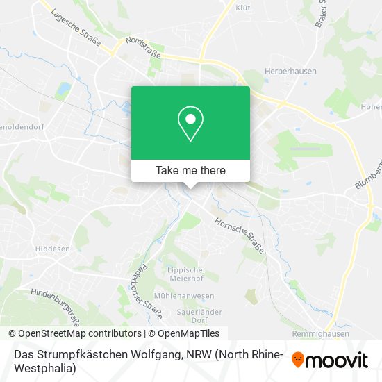 Das Strumpfkästchen Wolfgang map