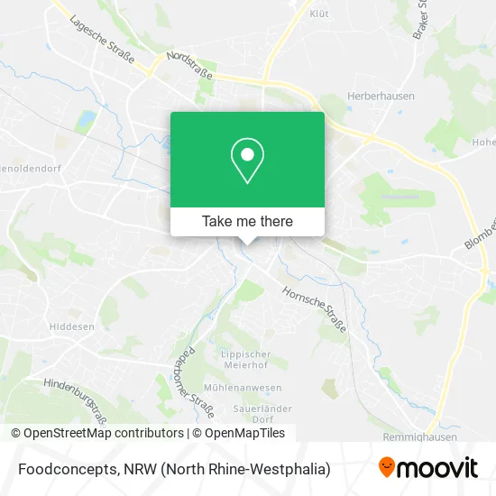 Карта Foodconcepts