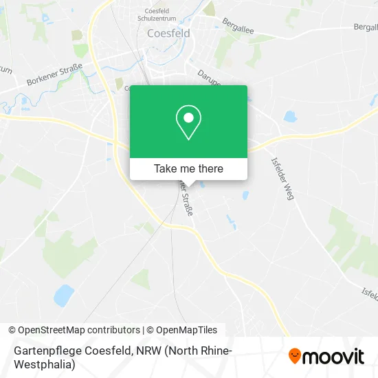 Карта Gartenpflege Coesfeld